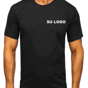 Remera de Trabajo Apta ART. Color Negra
