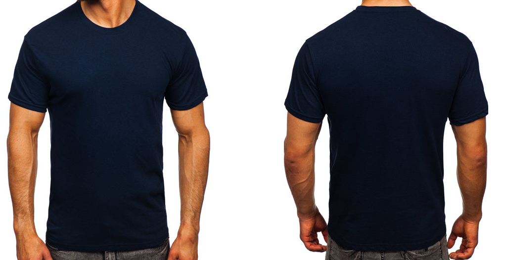 Remera de Trabajo Apta ART. Color Azul - Imagen 3